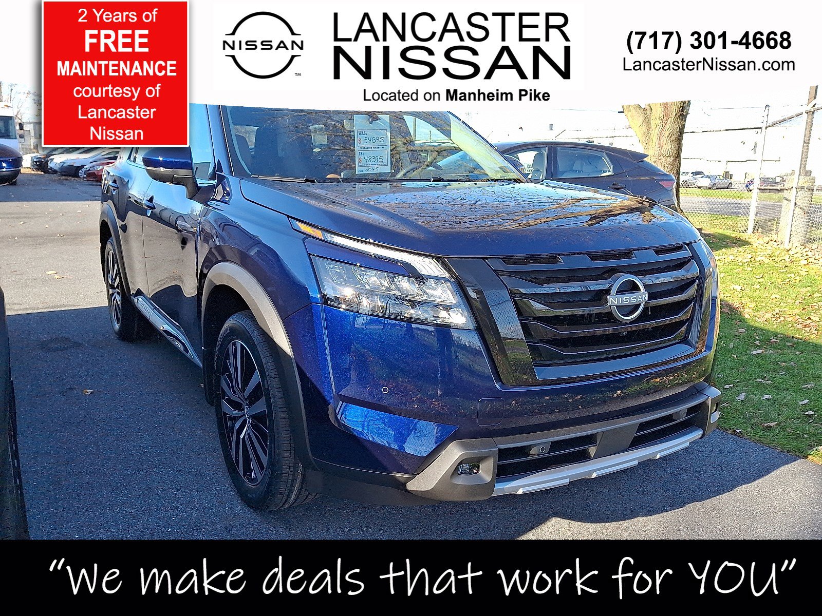 2025 Nissan Pathfinder Platinum's photo