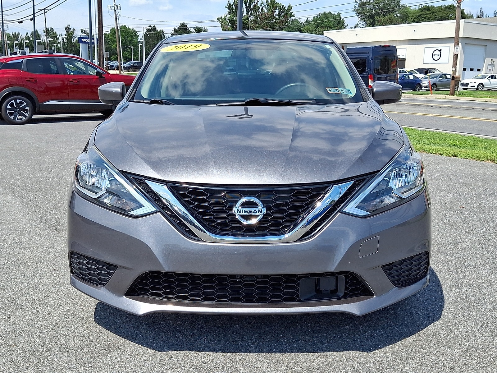 Used 2019 Nissan Sentra SV with VIN 3N1AB7AP4KY269231 for sale in East Petersburg, PA