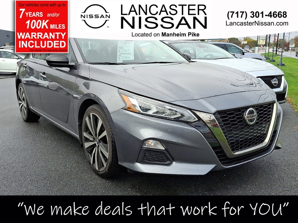 Certified 2022 Nissan Altima 2.5 SR Sedan