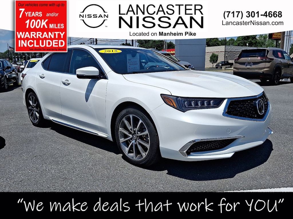 Used 2018 Acura TLX w/Technology Pkg 3.5L SH-AWD w/Technology Pkg