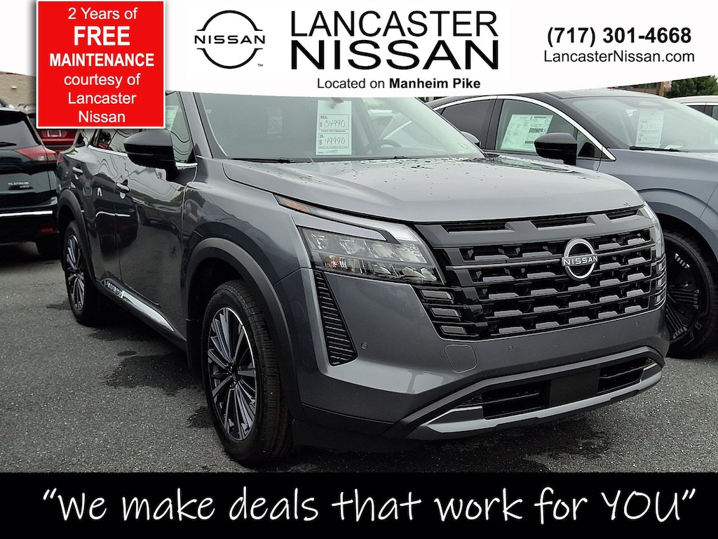 New 2026 Nissan Pathfinder Platinum SUV