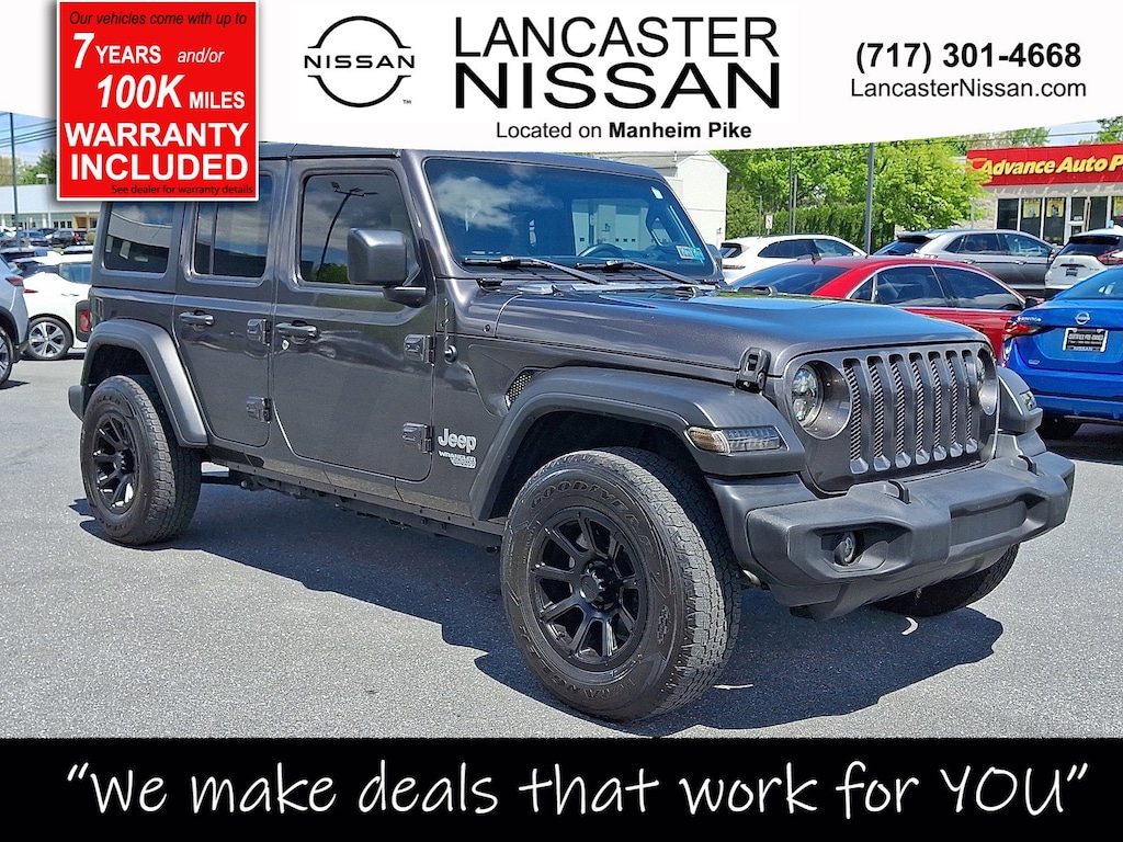 Used 2021 Jeep Wrangler Unlimited Sport S Unlimited Sport S 4x4