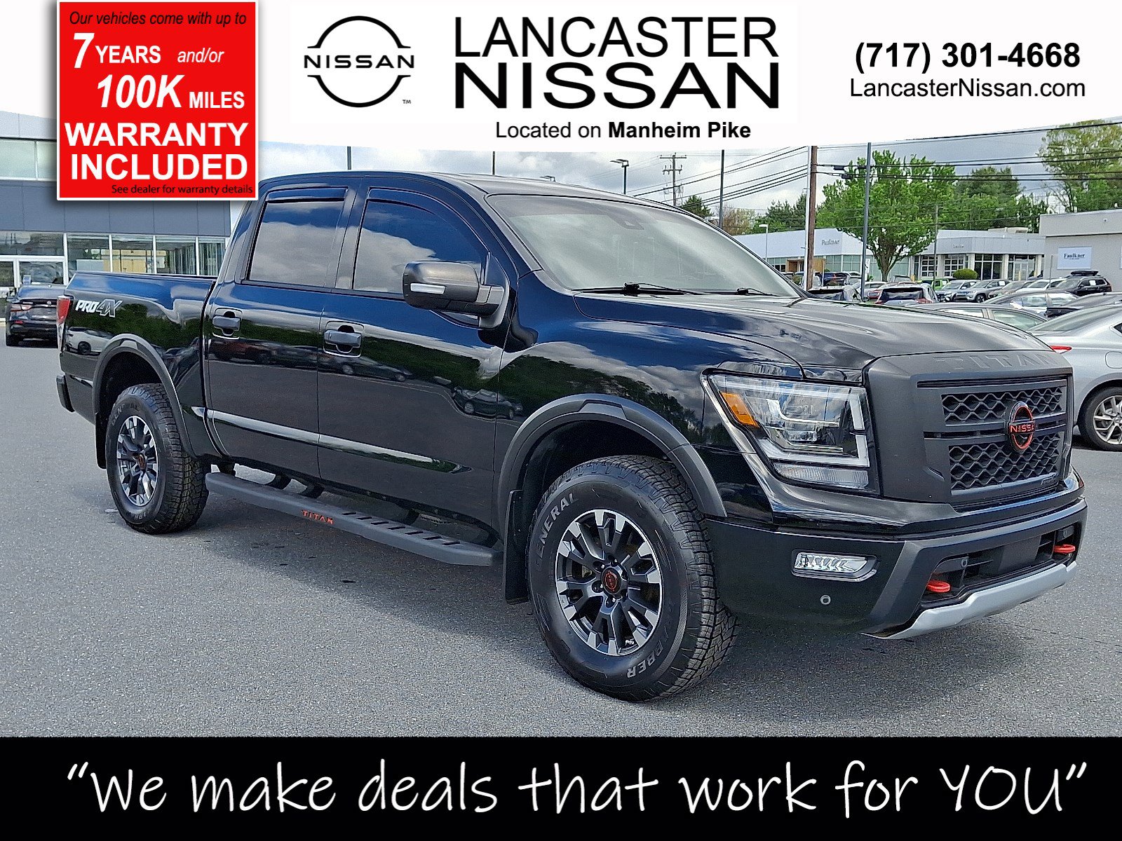 2023 Nissan Titan 4x4 Crew Cab PRO-4X 