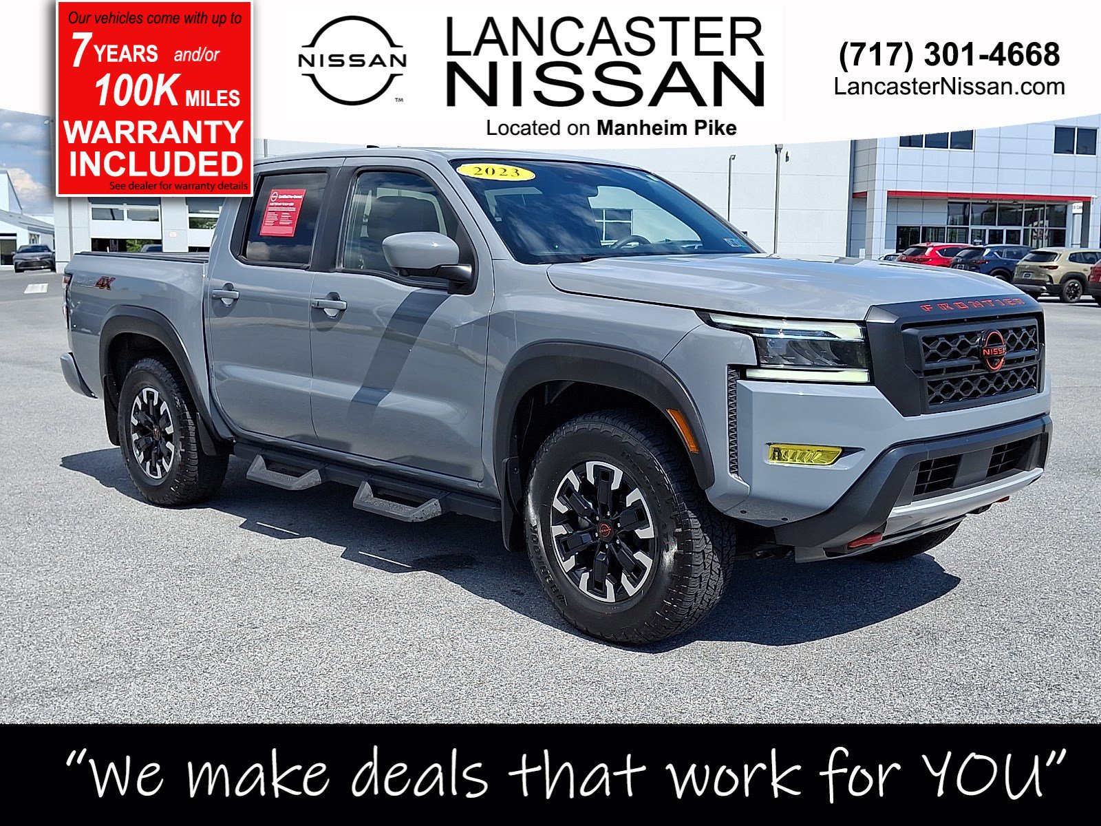 2023 Nissan Frontier Crew Cab 4x4 PRO-4X Auto 