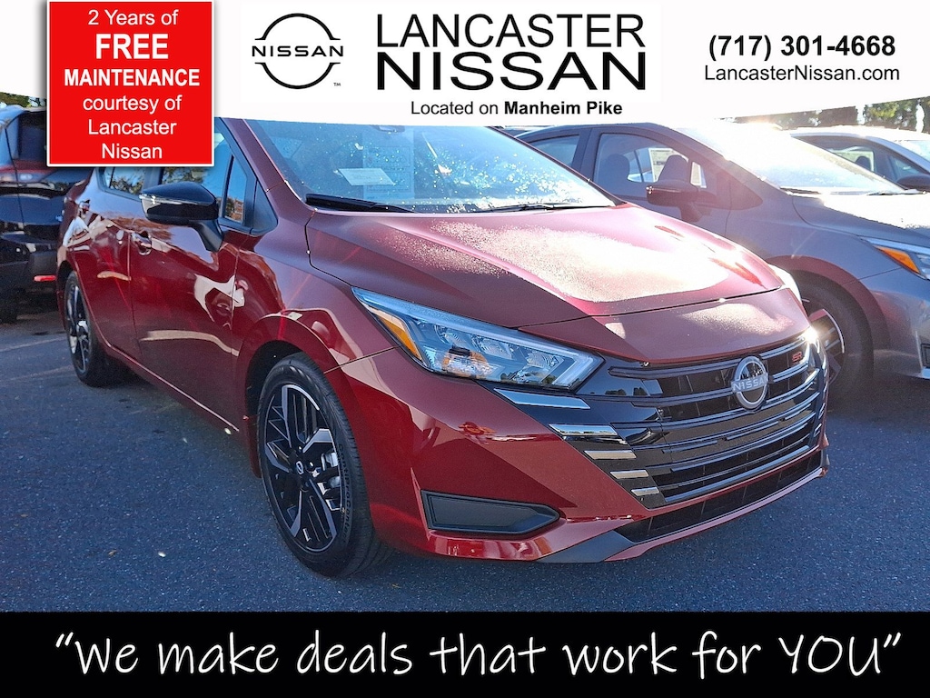 New 2025 Nissan Versa 1.6 SR Sedan