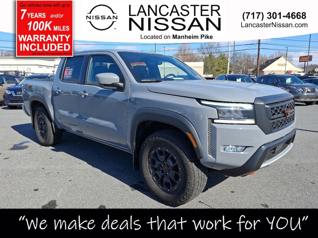 Certified 2022 Nissan Frontier PRO-4X Crew Cab 4x4 PRO-4X Auto