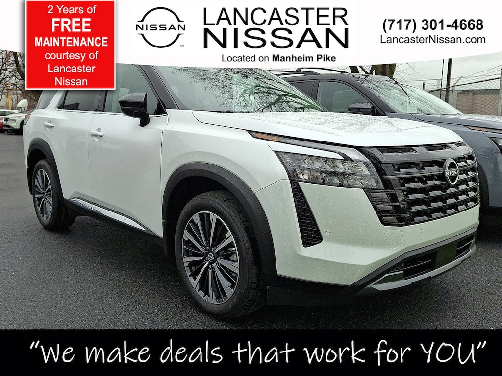 New 2026 Nissan Pathfinder Platinum SUV