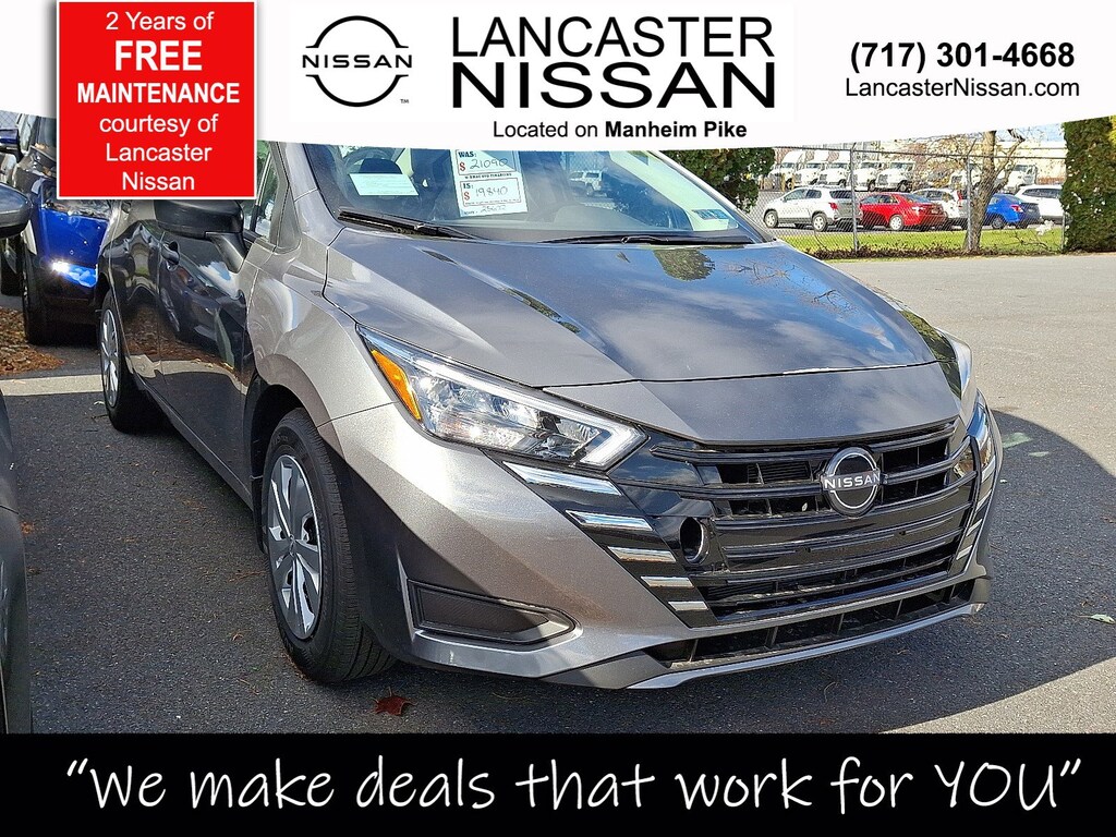 New 2025 Nissan Versa 1.6 S Sedan