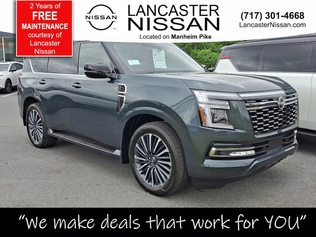 New 2026 Nissan Armada Platinum Reserve SUV