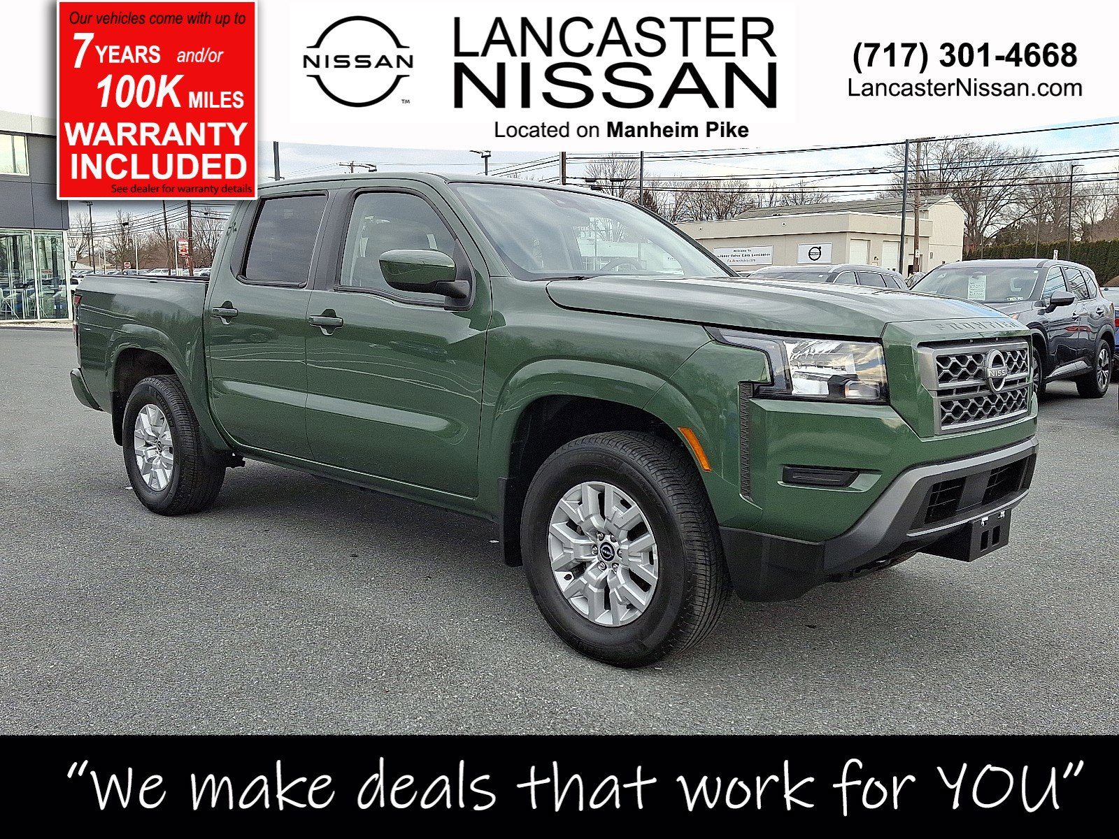 2023 Nissan Frontier Crew Cab 4x4 SV Auto 