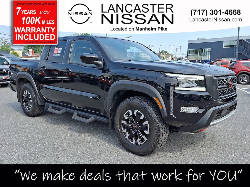 Certified 2023 Nissan Frontier PRO-4X Crew Cab 4x4 PRO-4X Auto