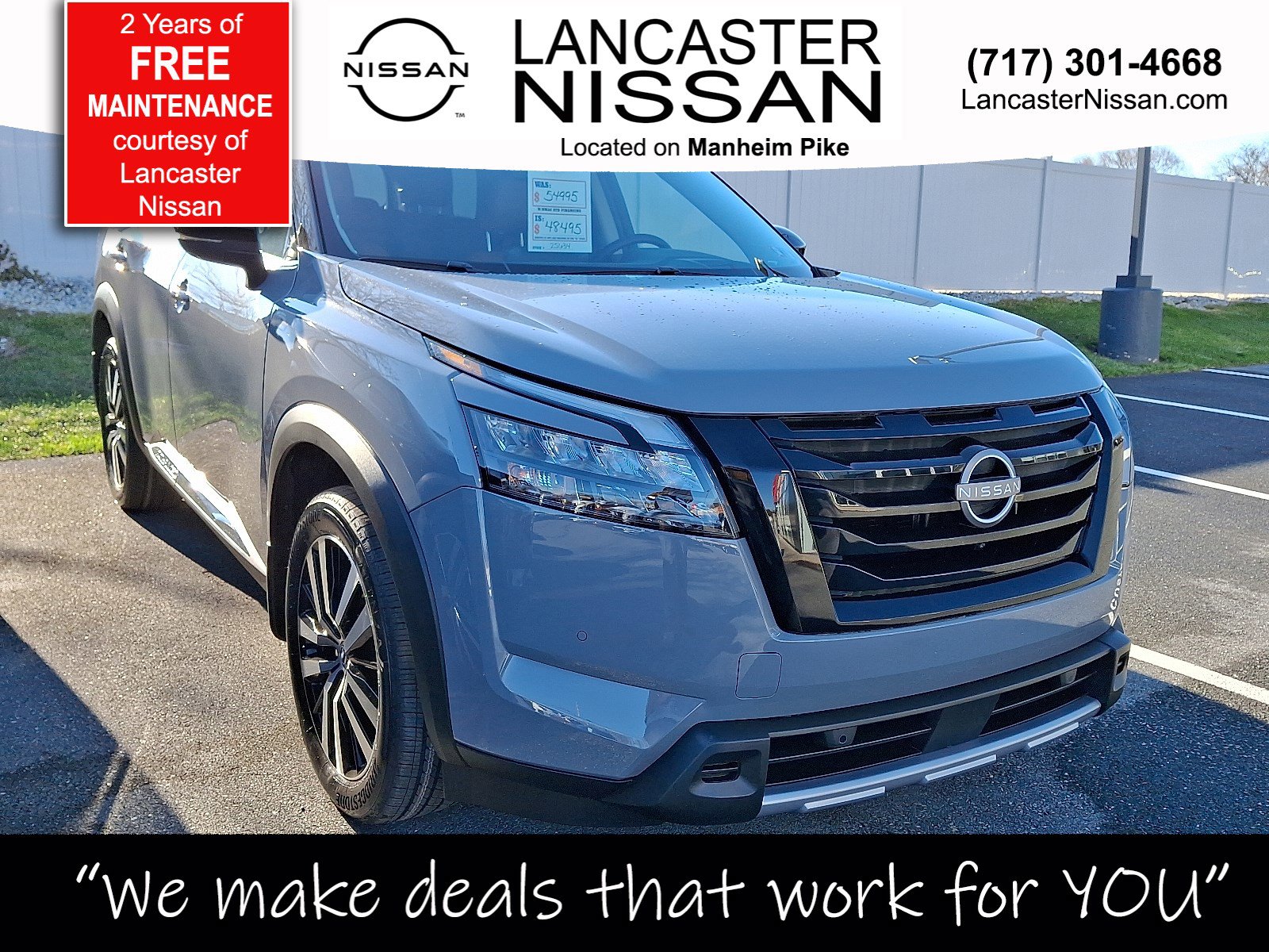 2025 Nissan Pathfinder Platinum's photo