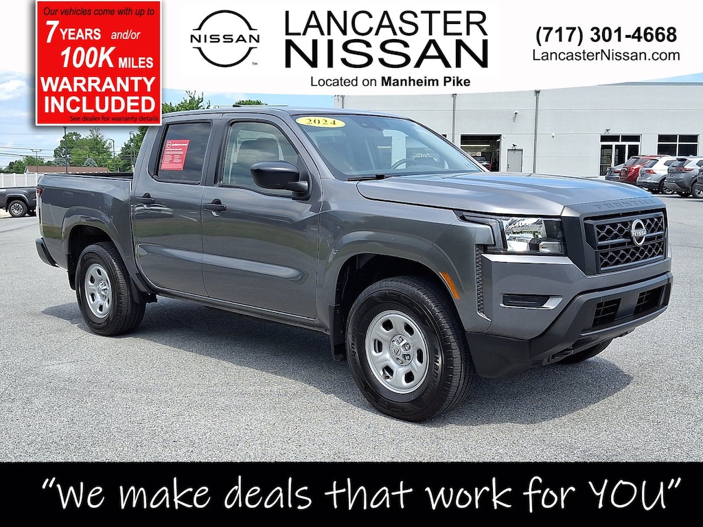 Certified 2024 Nissan Frontier S Crew Cab 4x4 S