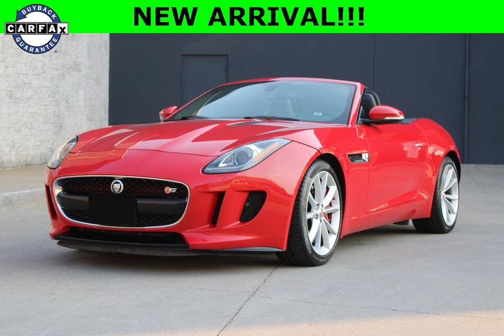 Used 2014 Jaguar F-TYPE S w/Nav/Performancepck/Premiumpck Convertible