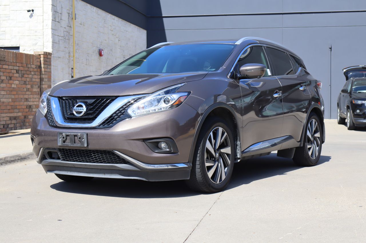 Used 2017 Nissan Murano Platinum with VIN 5N1AZ2MG6HN169981 for sale in McKinney, TX