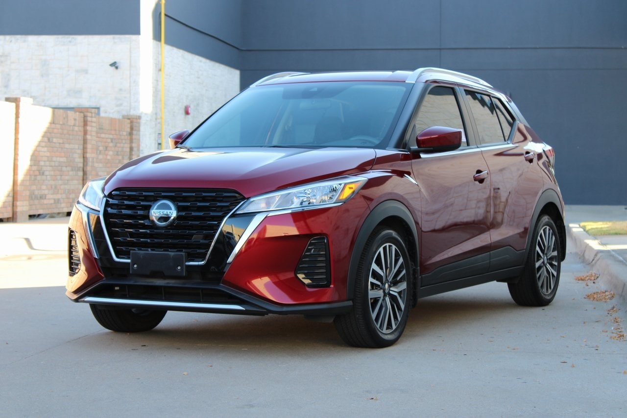 Used 2021 Nissan Kicks SV with VIN 3N1CP5CV5ML563800 for sale in Mckinney, TX