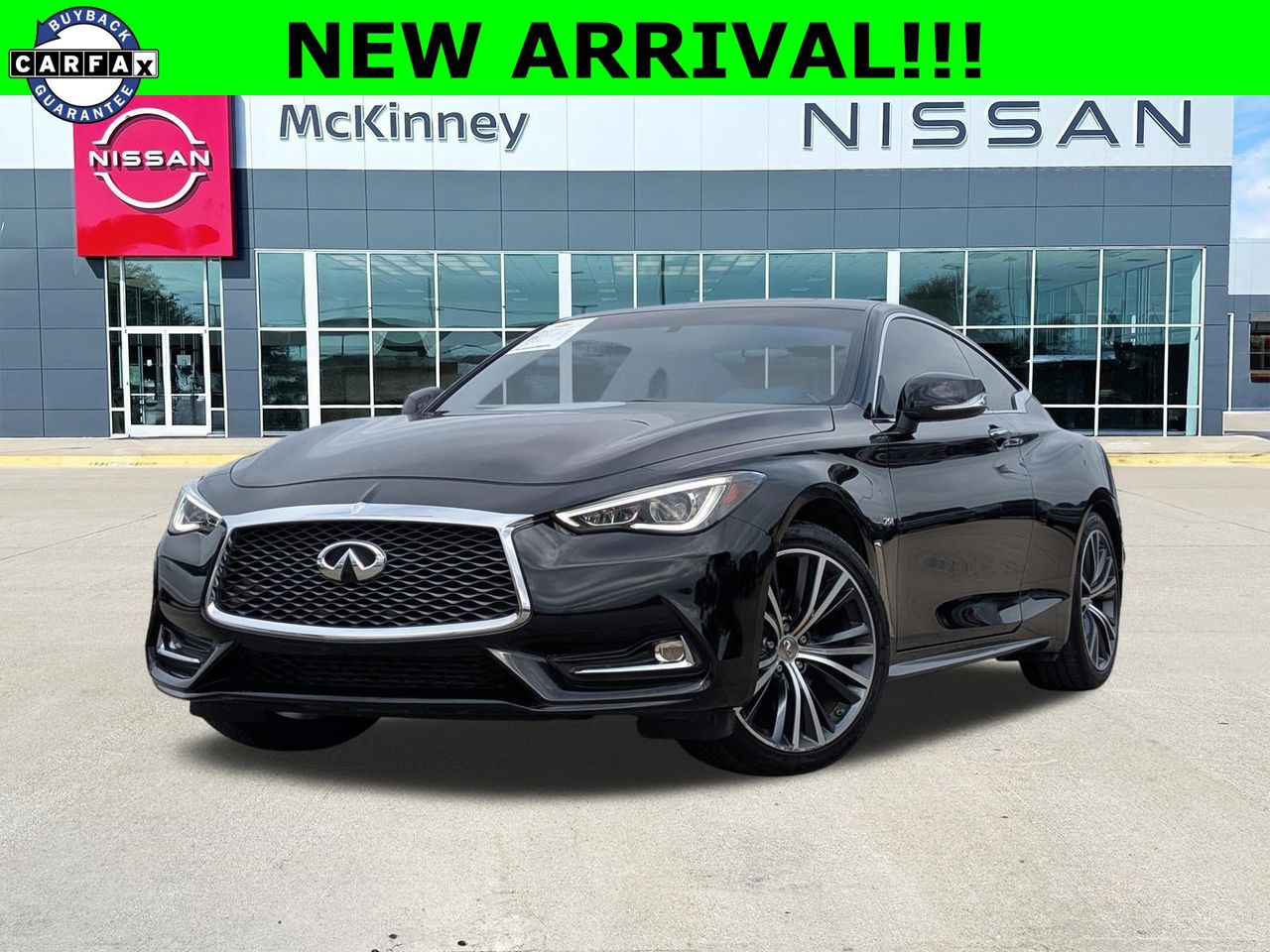 Black Obsidian 2017 INFINITI Q60 2.0t Coupe RWD Coupe Rear-Wheel Drive Automatic
