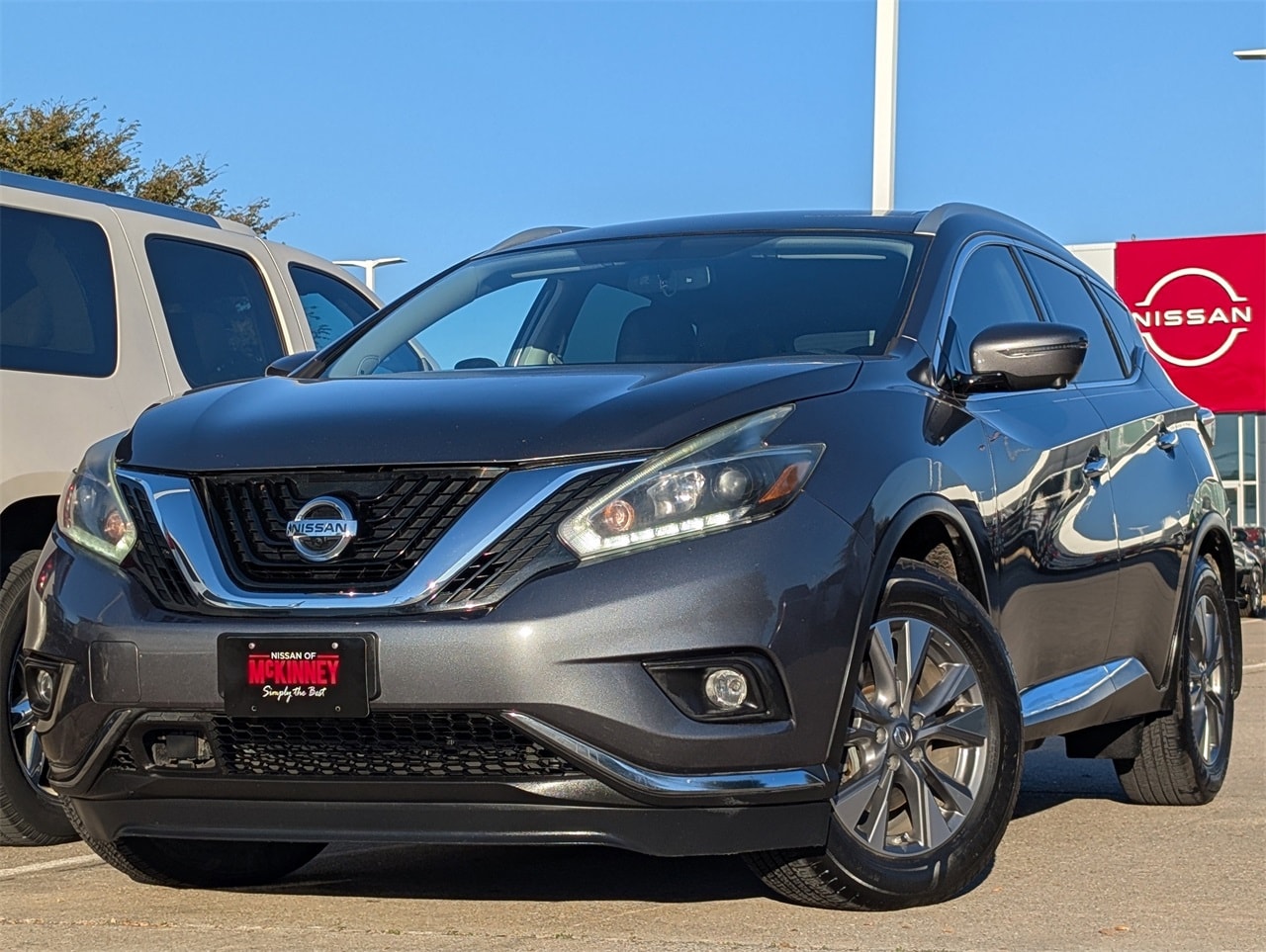 Used 2018 Nissan Murano SL with VIN 5N1AZ2MG6JN203651 for sale in Irving, TX