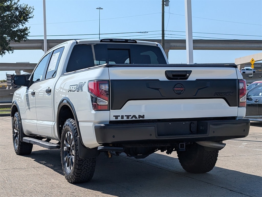Certified 2020 Nissan Titan PRO-4X w/Nav/Convp/Moonroofp/Utilityp Truck Crew Cab