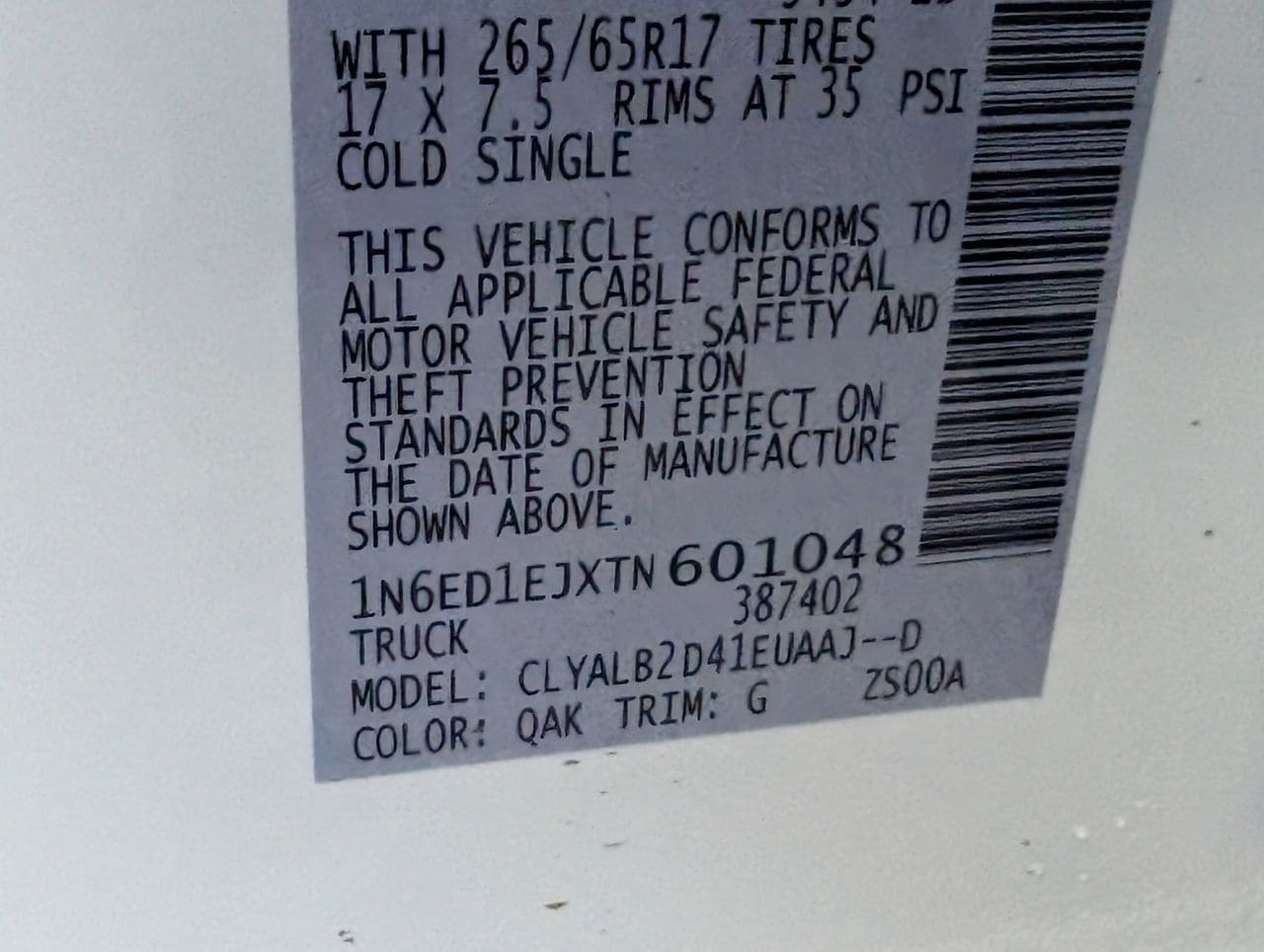 2026 Nissan Frontier SV - Photo 22