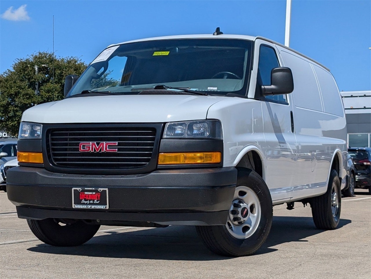 Used 2023 GMC Savana Cargo Work Van with VIN 1GTW7AFP9P1160611 for sale in Mckinney, TX