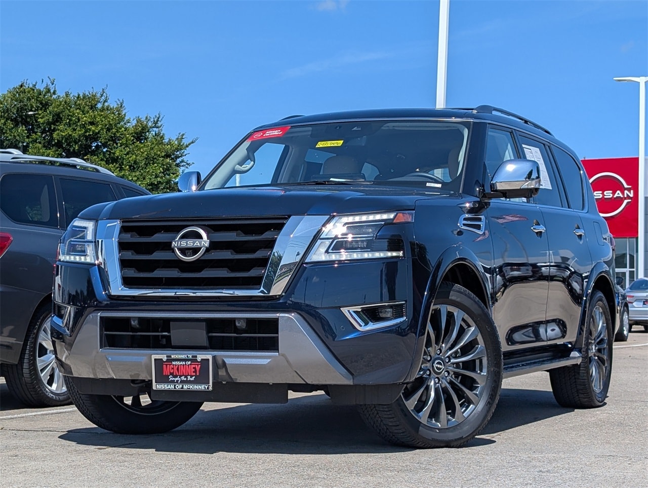Certified 2024 Nissan Armada Platinum with VIN JN8AY2DB7R9854436 for sale in Mckinney, TX