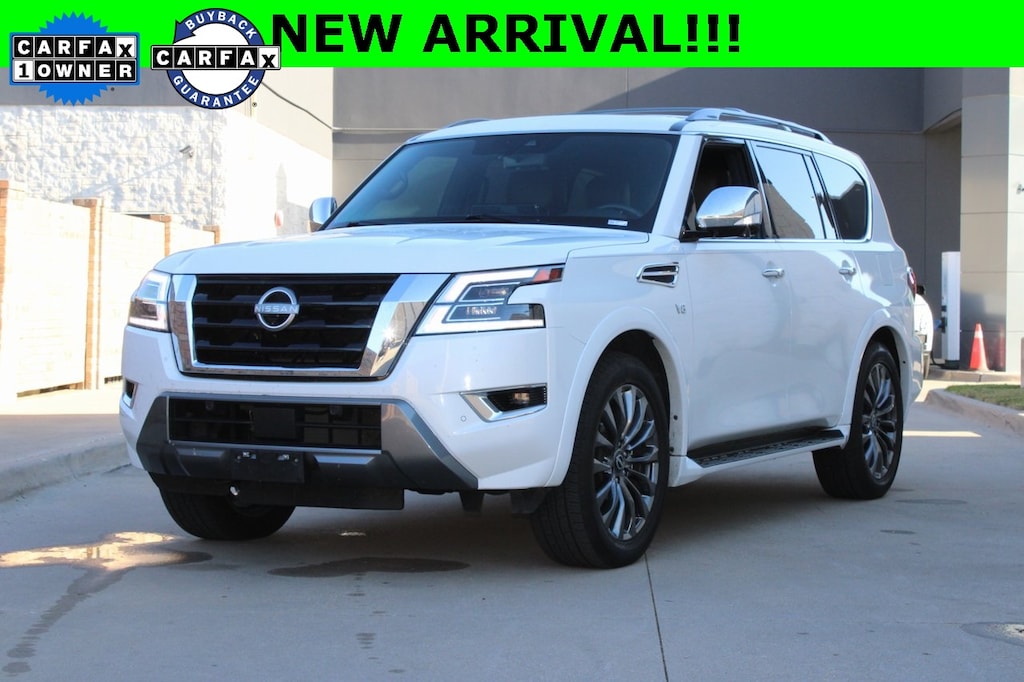 Used 2022 Nissan Armada Platinum w/Nav/Reardvds/CaptainSchairs SUV