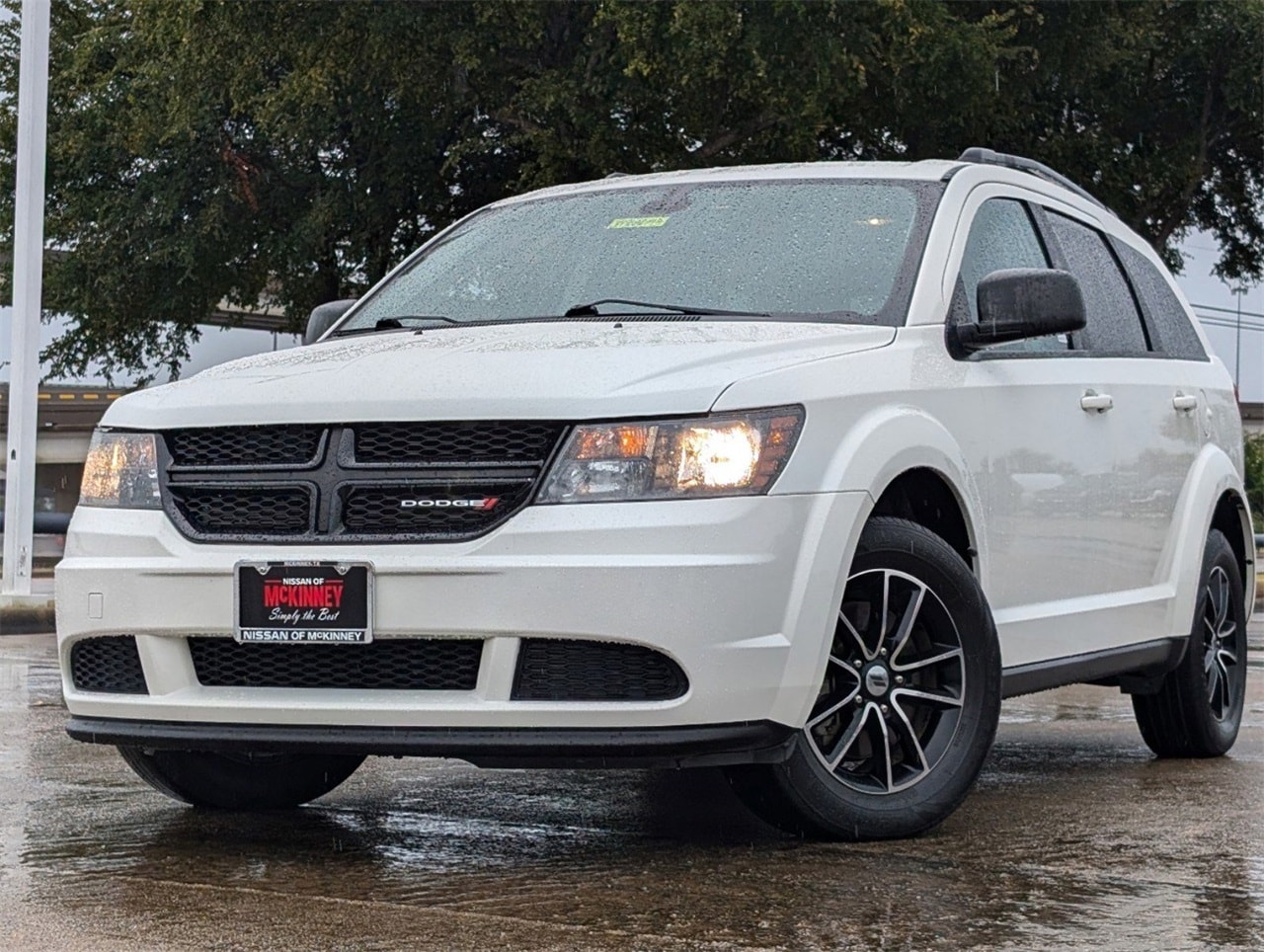 Used 2018 Dodge Journey SE with VIN 3C4PDCAB2JT384193 for sale in Mckinney, TX