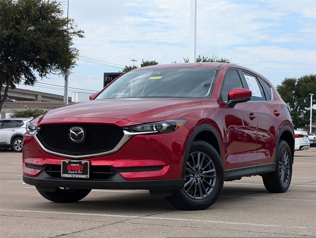 Used 2021 Mazda CX-5 Touring with VIN JM3KFBCM1M0472304 for sale in Mckinney, TX