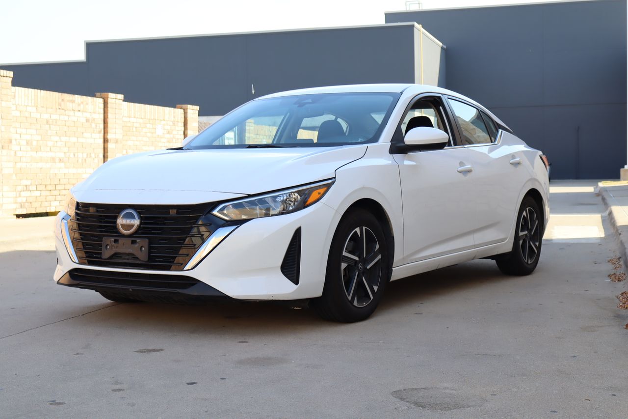 Used 2024 Nissan Sentra SV with VIN 3N1AB8CV8RY352060 for sale in McKinney, TX