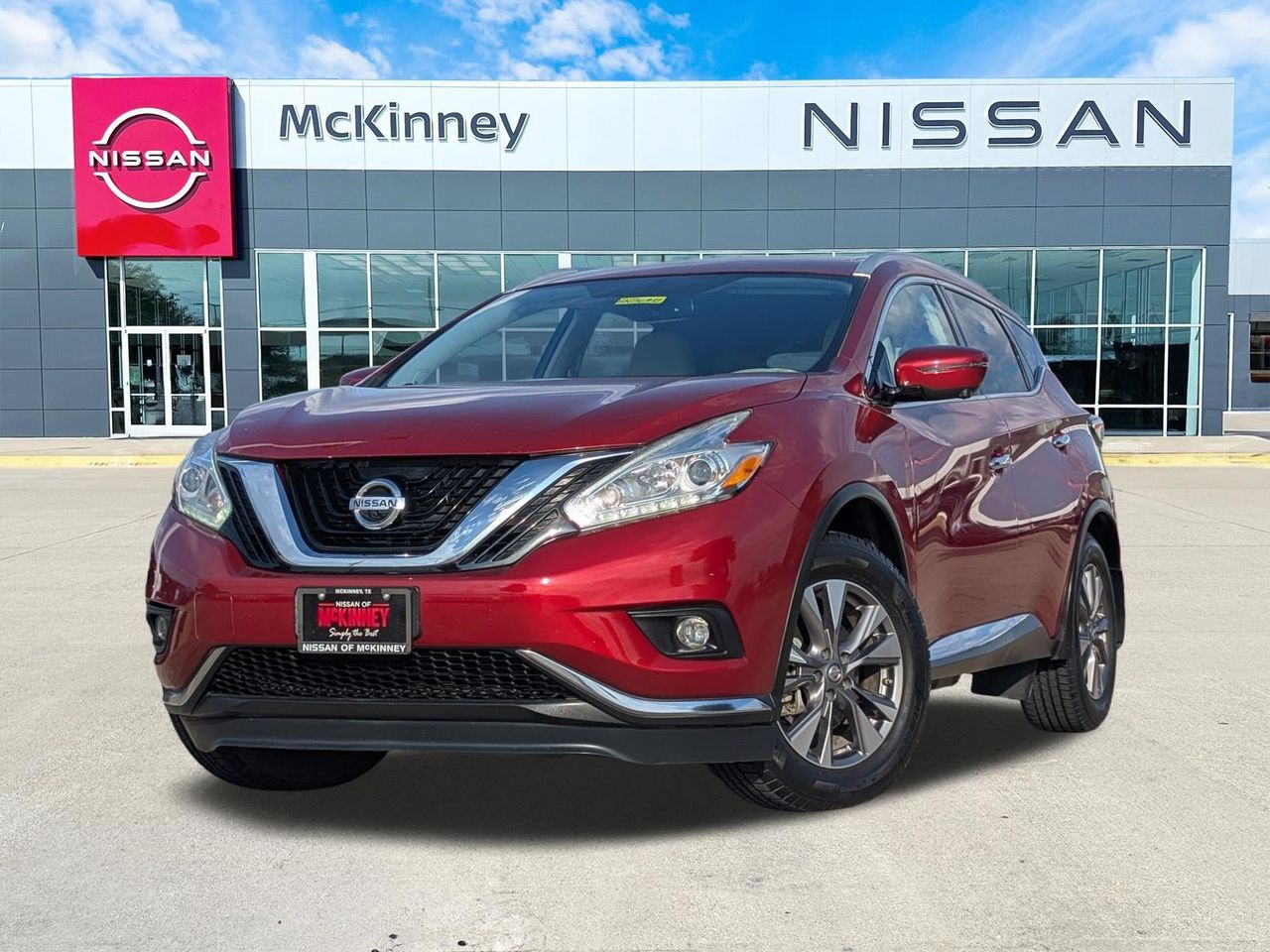 Used 2017 Nissan Murano SL with VIN 5N1AZ2MG4HN136932 for sale in McKinney, TX