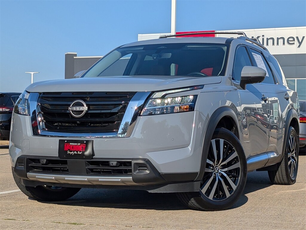 Certified 2023 Nissan Pathfinder Platinum w/Nav/CaptainSchairspkg SUV