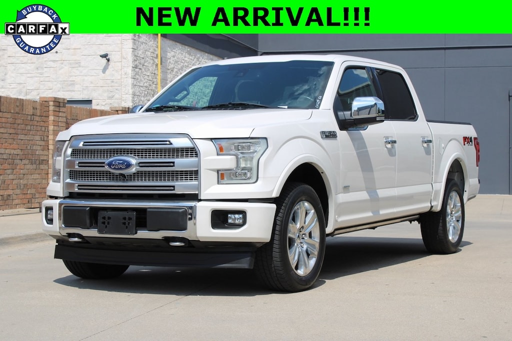 Used 2017 Ford F-150 Platinum w/701A/Maxtrailering/FX4/Tech Truck SuperCrew Cab