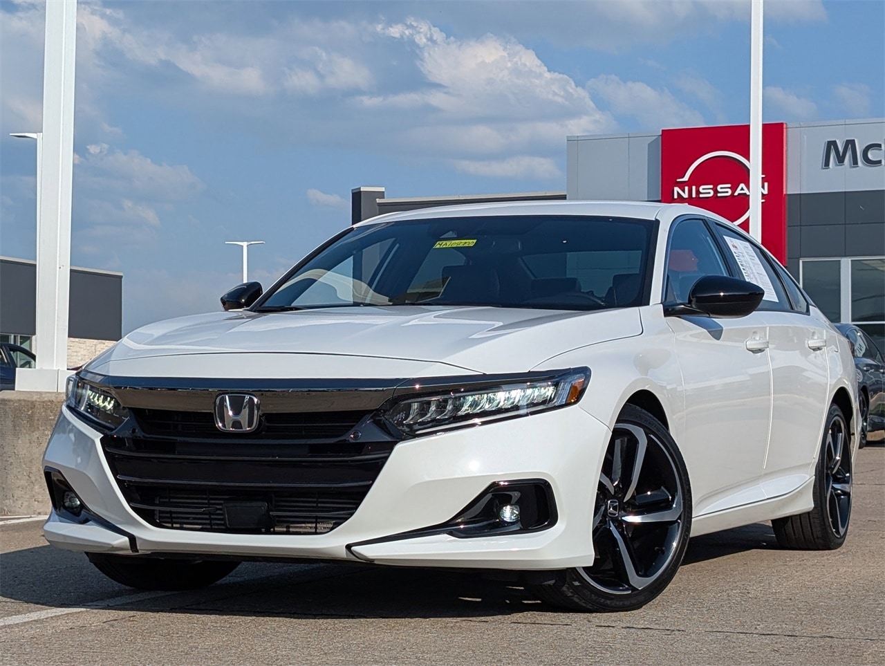 Used 2021 Honda Accord Sport with VIN 1HGCV1F38MA108700 for sale in Mckinney, TX