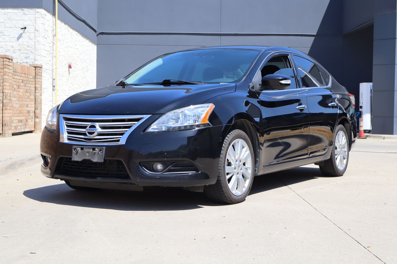 Used 2014 Nissan Sentra SL with VIN 3N1AB7AP9EY254437 for sale in McKinney, TX