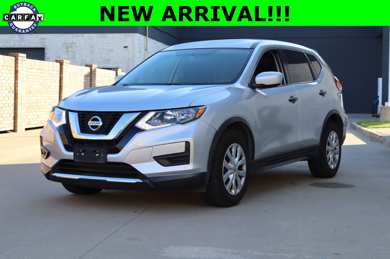Used 2017 Nissan Rogue S with VIN KNMAT2MTXHP566522 for sale in McKinney, TX