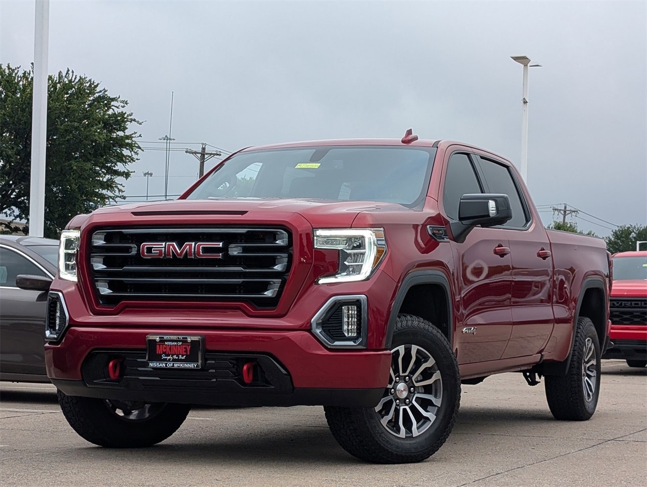 Used 2021 GMC Sierra 1500 AT4 with VIN 1GTP9EEL2MZ214123 for sale in Mckinney, TX