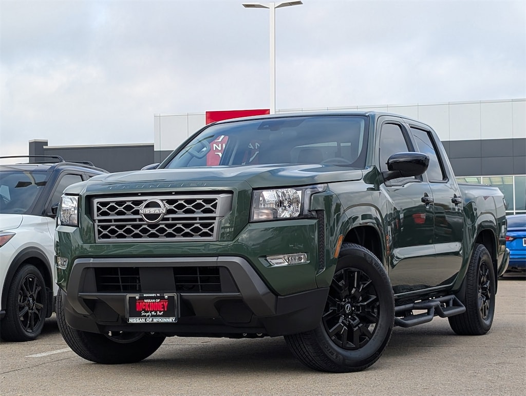 Certified 2023 Nissan Frontier SV w/Convp/Techp/Fenderaudiop Truck Crew Cab