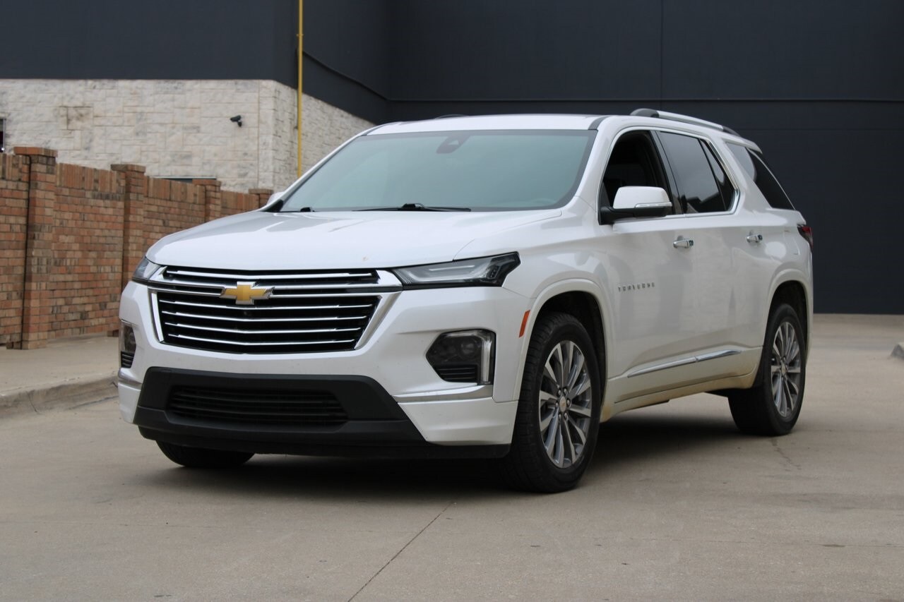 Used 2022 Chevrolet Traverse Premier with VIN 1GNERKKW9NJ130313 for sale in Mckinney, TX