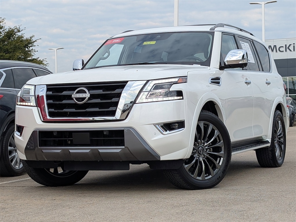 Certified 2024 Nissan Armada Platinum w/Nav/CaptainSchairspkg SUV