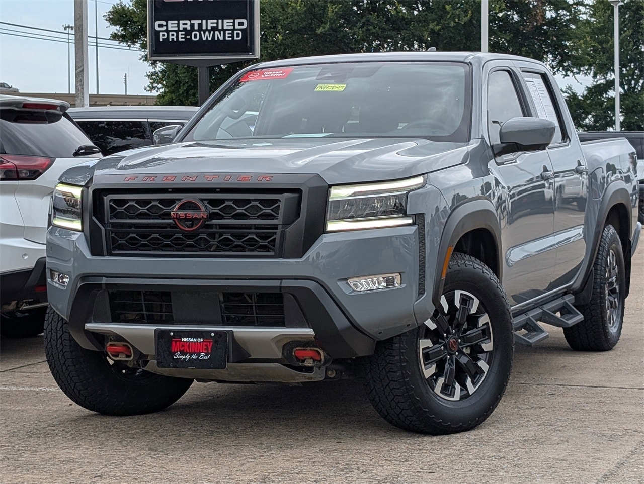 Certified 2023 Nissan Frontier PRO-4X with VIN 1N6ED1EK9PN657643 for sale in Mckinney, TX
