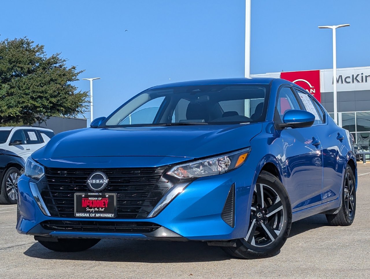 Used 2025 Nissan Sentra SV with VIN 3N1AB8CV9SY280923 for sale in McKinney, TX
