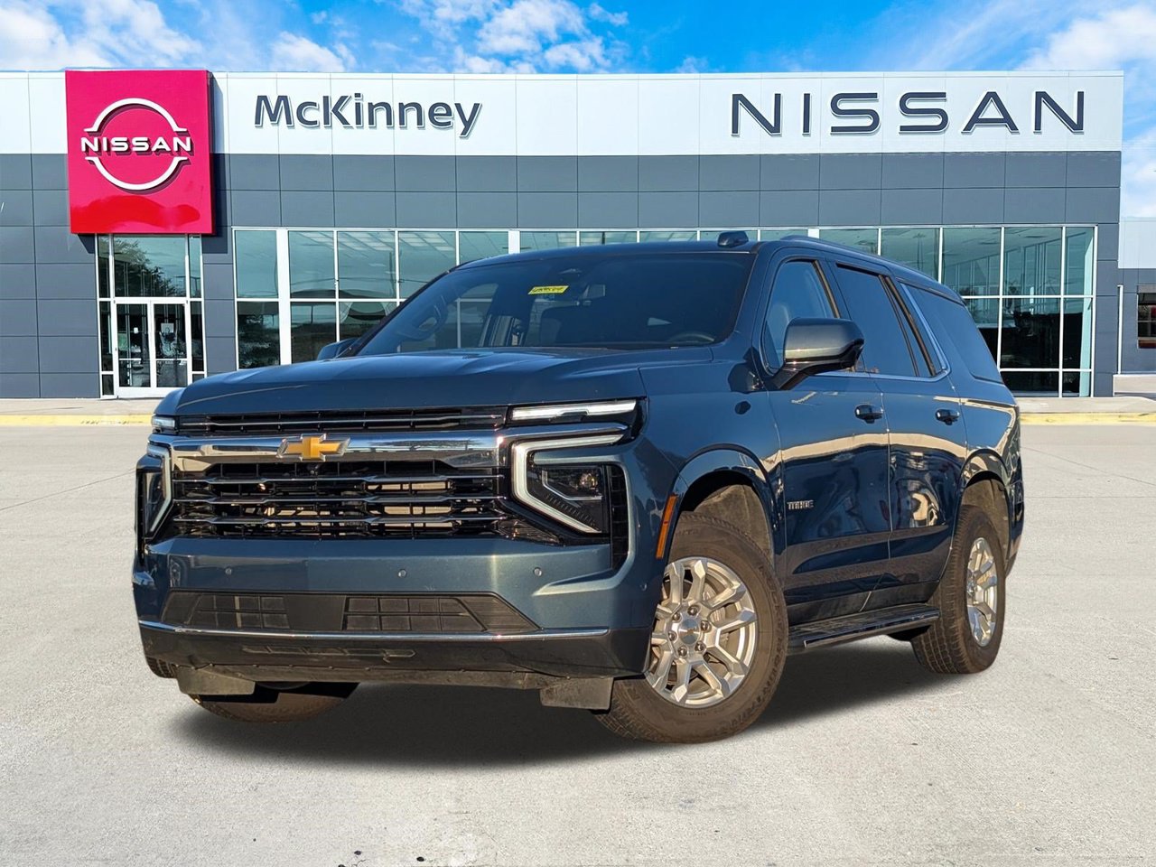 Lakeshore Blue 2025 Chevrolet Tahoe SUV / Crossover Four-Wheel Drive Automatic