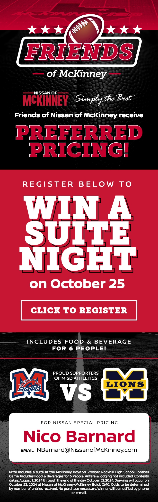 Win a Suite