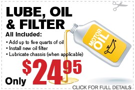 Lube, Oil & Filter