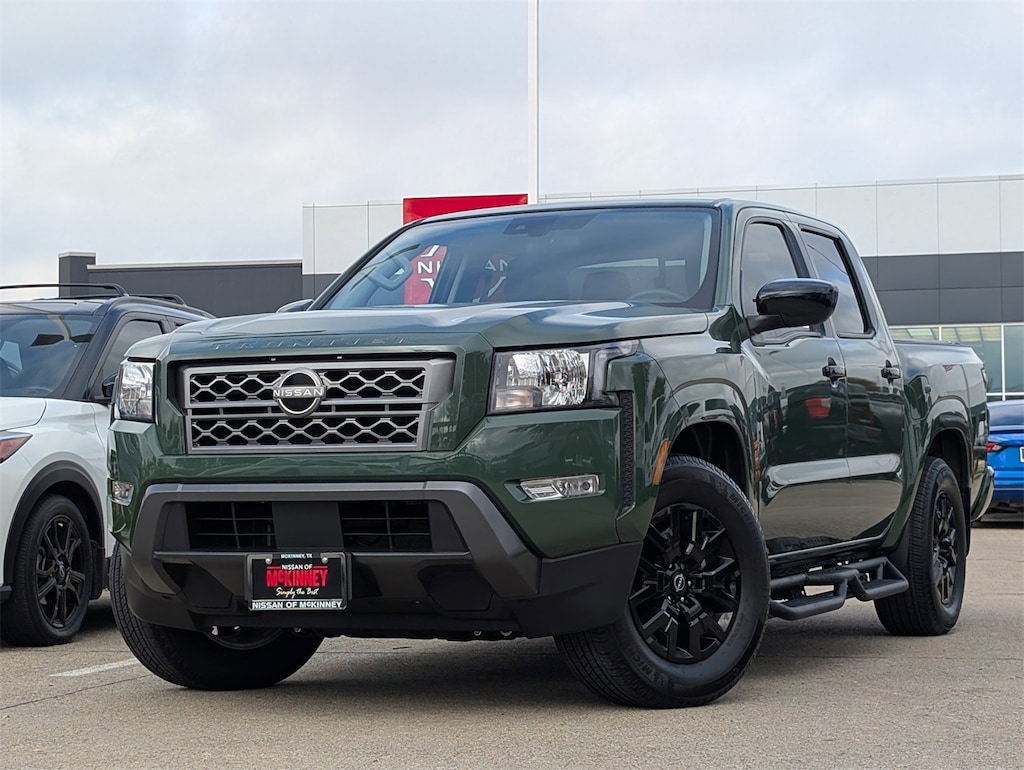 Certified 2023 Nissan Frontier SV w/Convp/Techp/Fenderaudiop Truck Crew Cab