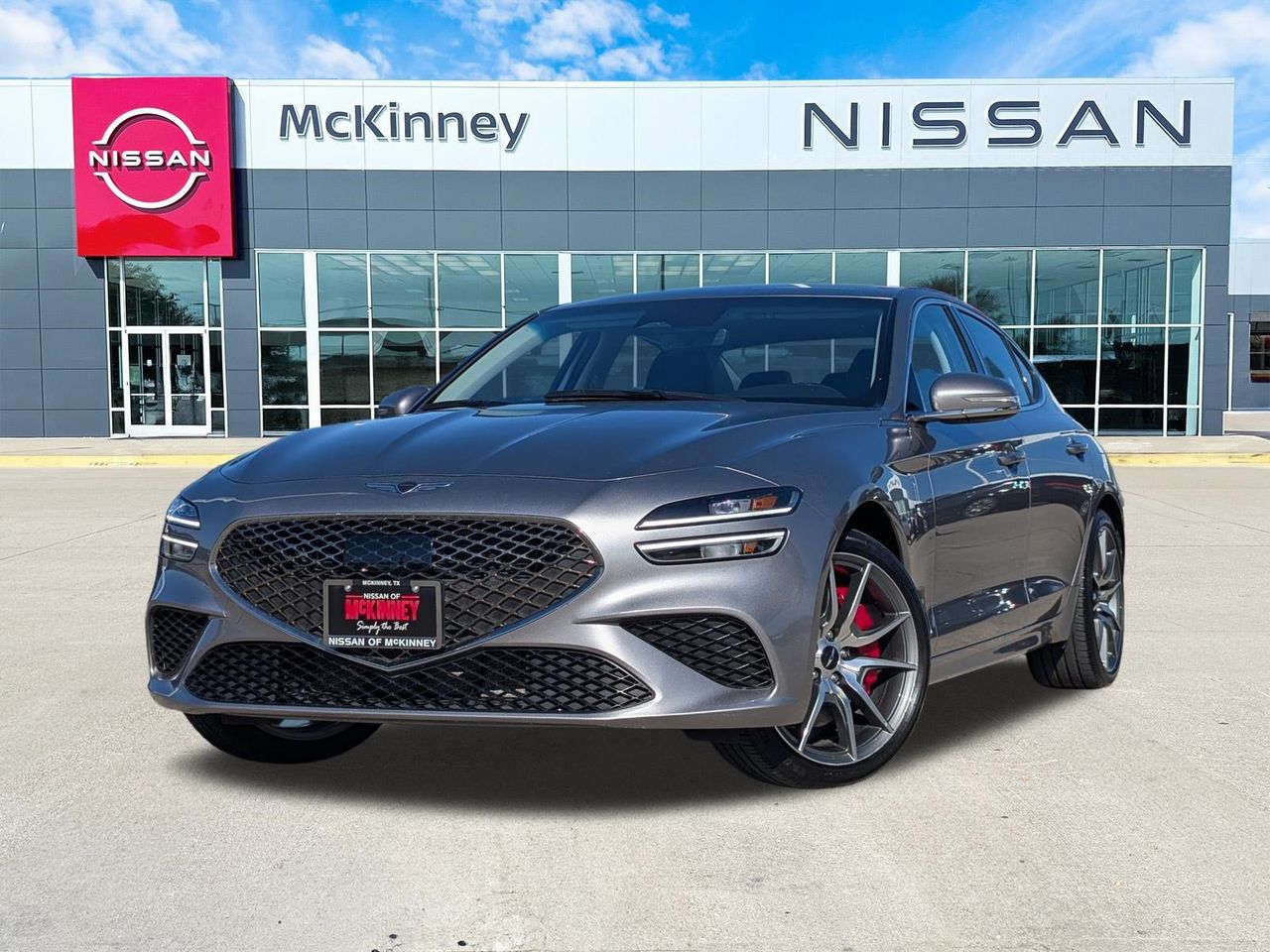 Savile Silver 2025 Genesis G70 Sedan Rear-Wheel Drive Automatic