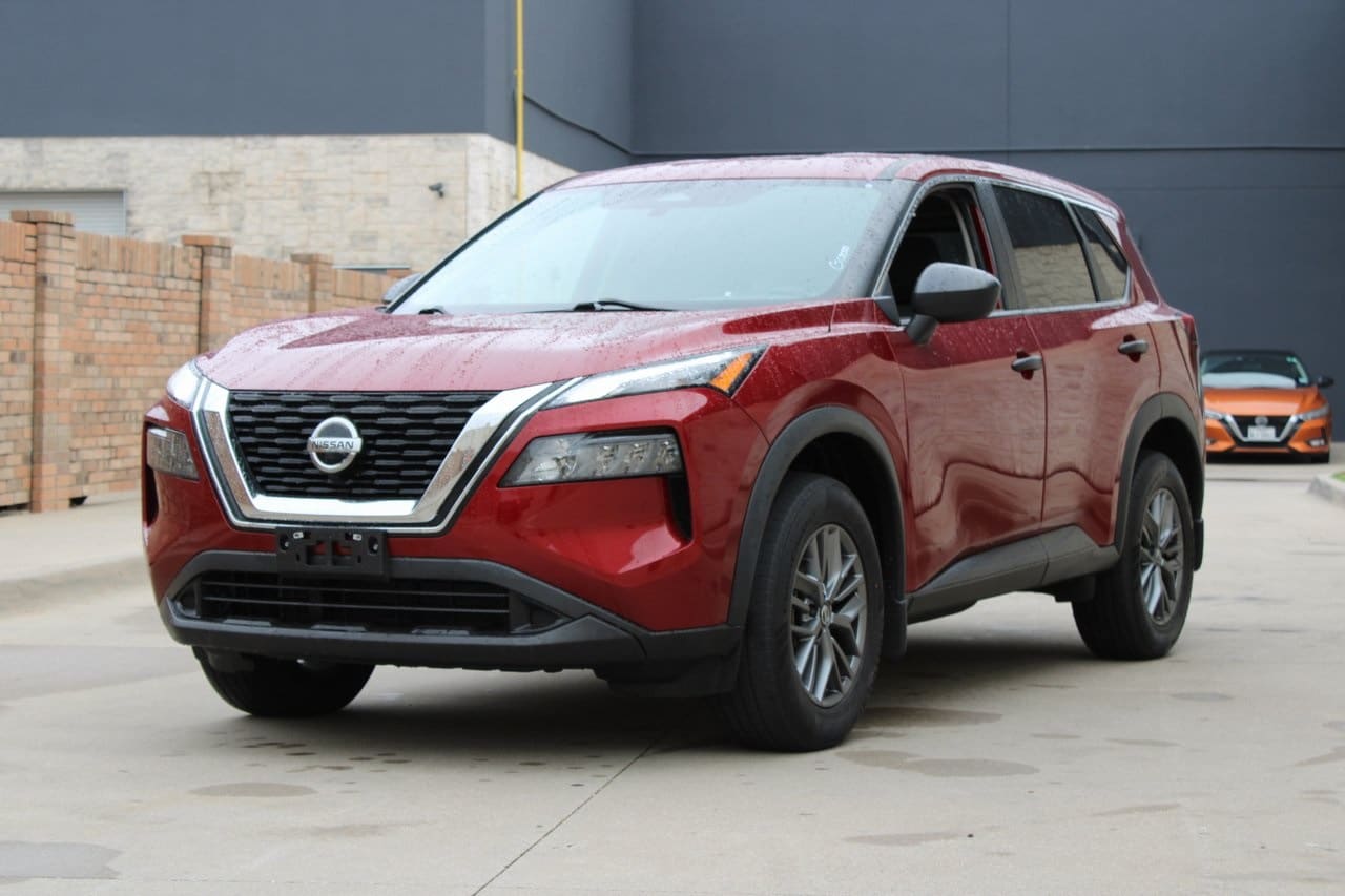 Certified 2021 Nissan Rogue S with VIN 5N1AT3AB5MC773320 for sale in Mckinney, TX