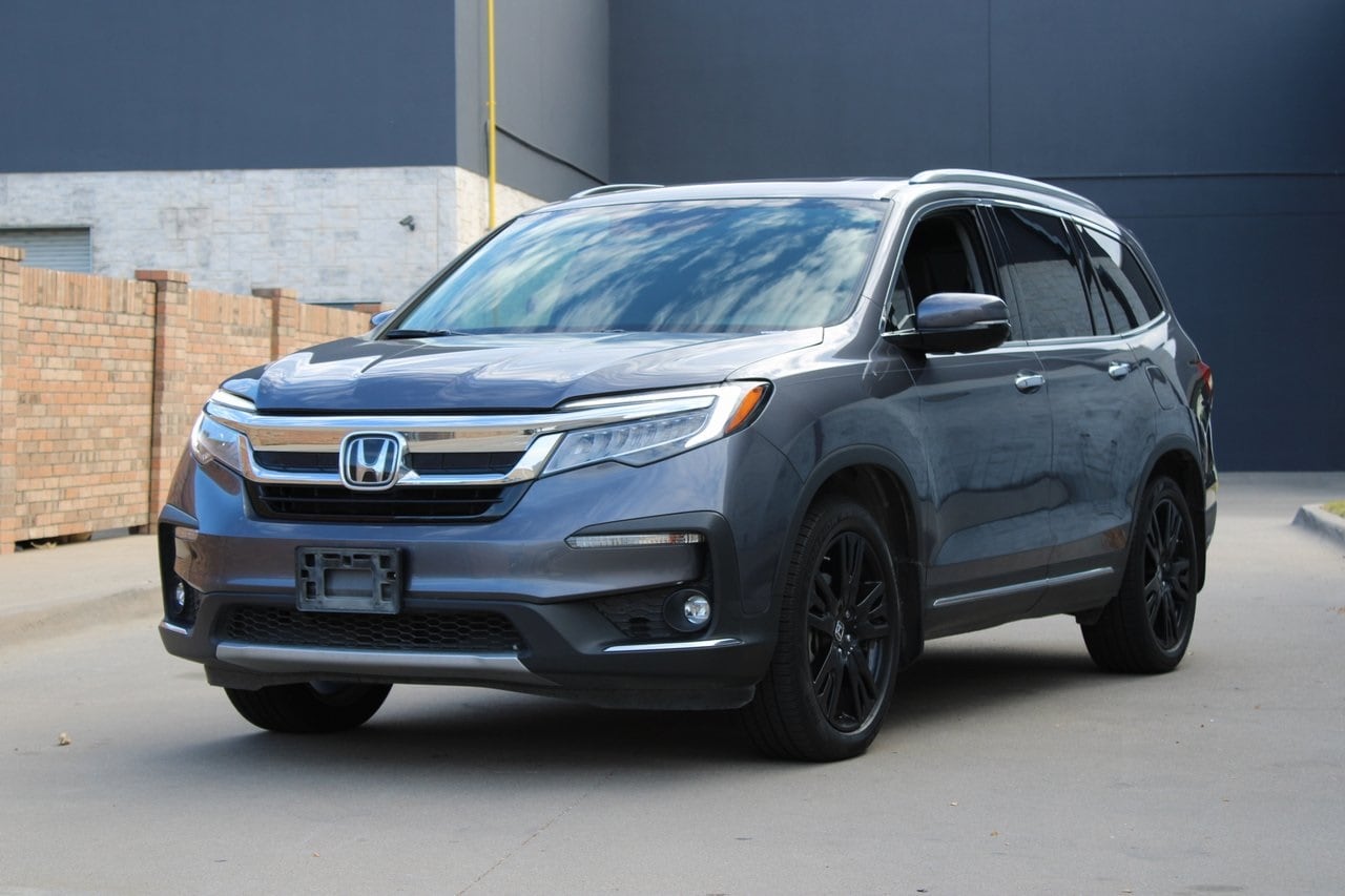 Used 2021 Honda Pilot Touring with VIN 5FNYF5H93MB000308 for sale in Mckinney, TX