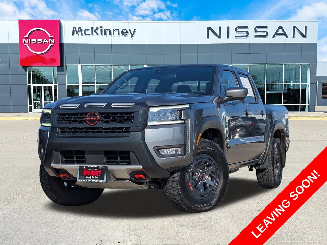 Gray (Gun Metallic) 2026 Nissan Frontier Pickup Truck Four-Wheel Drive Automatic